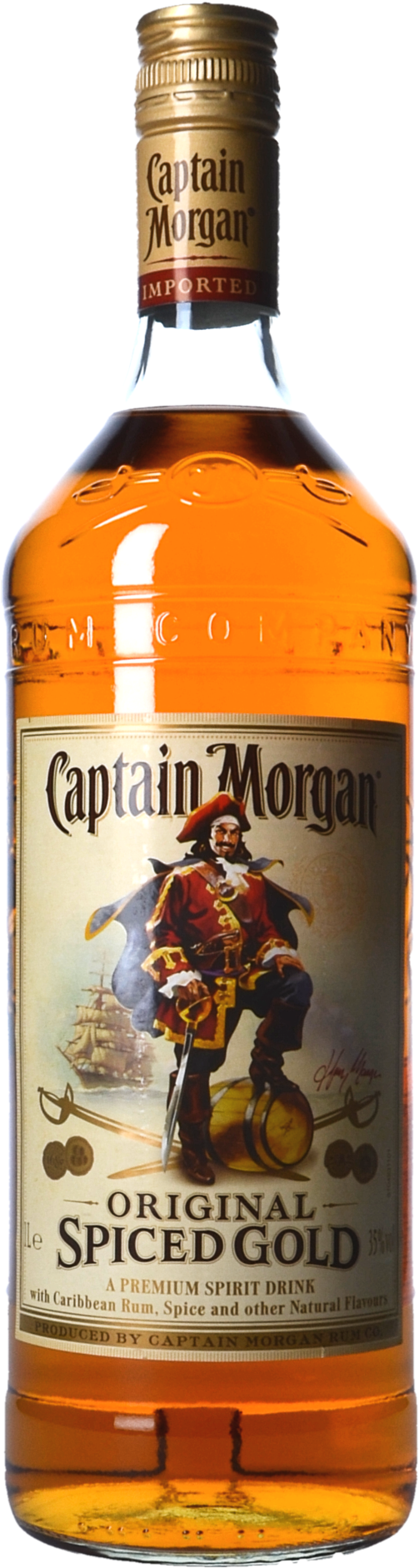 Votre captain morgan en livraison avec allo apéro bordeaux